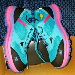 Caterpillar Quake CT ASTM/COMP Composite Toe Women's Work Sneakers Shoes Size 10